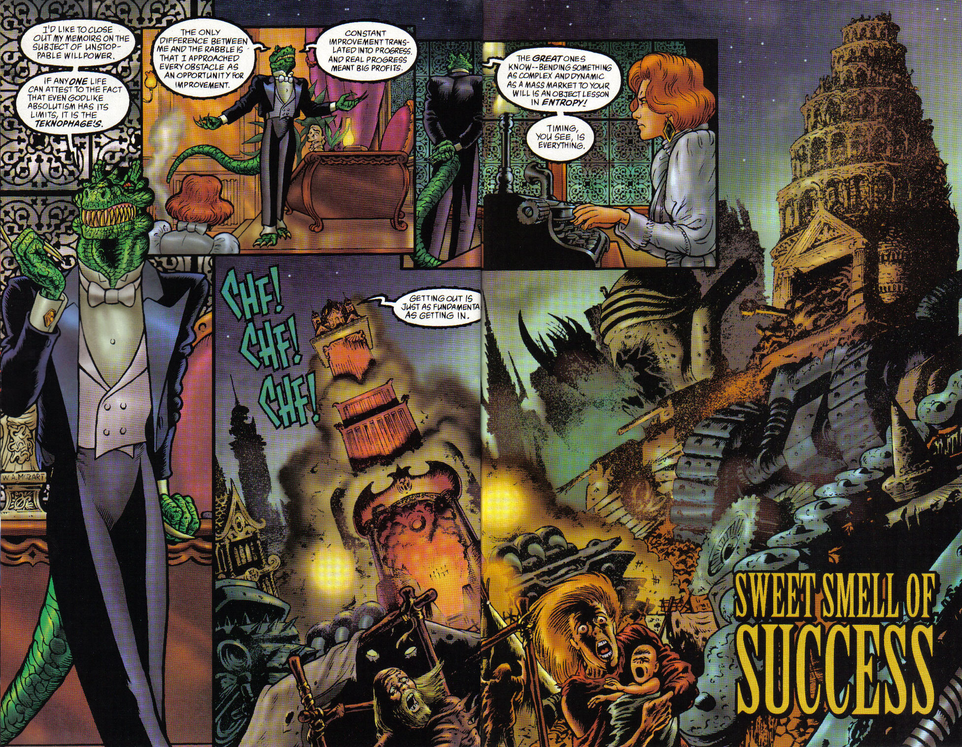 Read online Neil Gaiman's Teknophage comic -  Issue #6 - 4