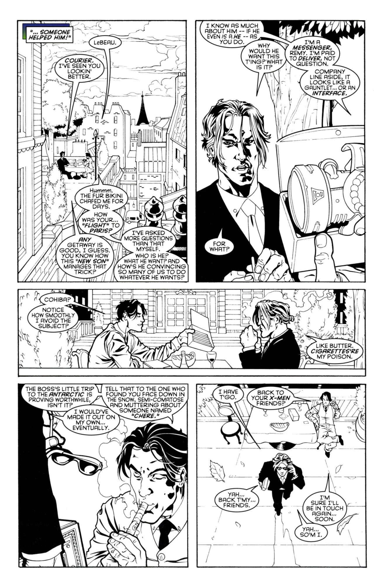 Read online Gambit (1999) comic -  Issue #1 (Marvel Authentix) - 19