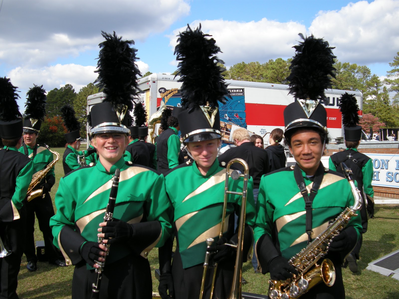 The Northwood High School Marching Charger Band NHS MARCHING CHARGERS