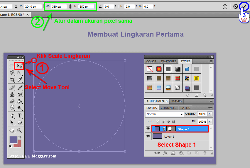Cara Membuat Teks Mengikuti Bentuk Gambar Di Photoshop - Berbagi Bentuk