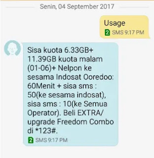 3 Cara paling mudah mengecek Sisa kuota indosat (IM3 ...