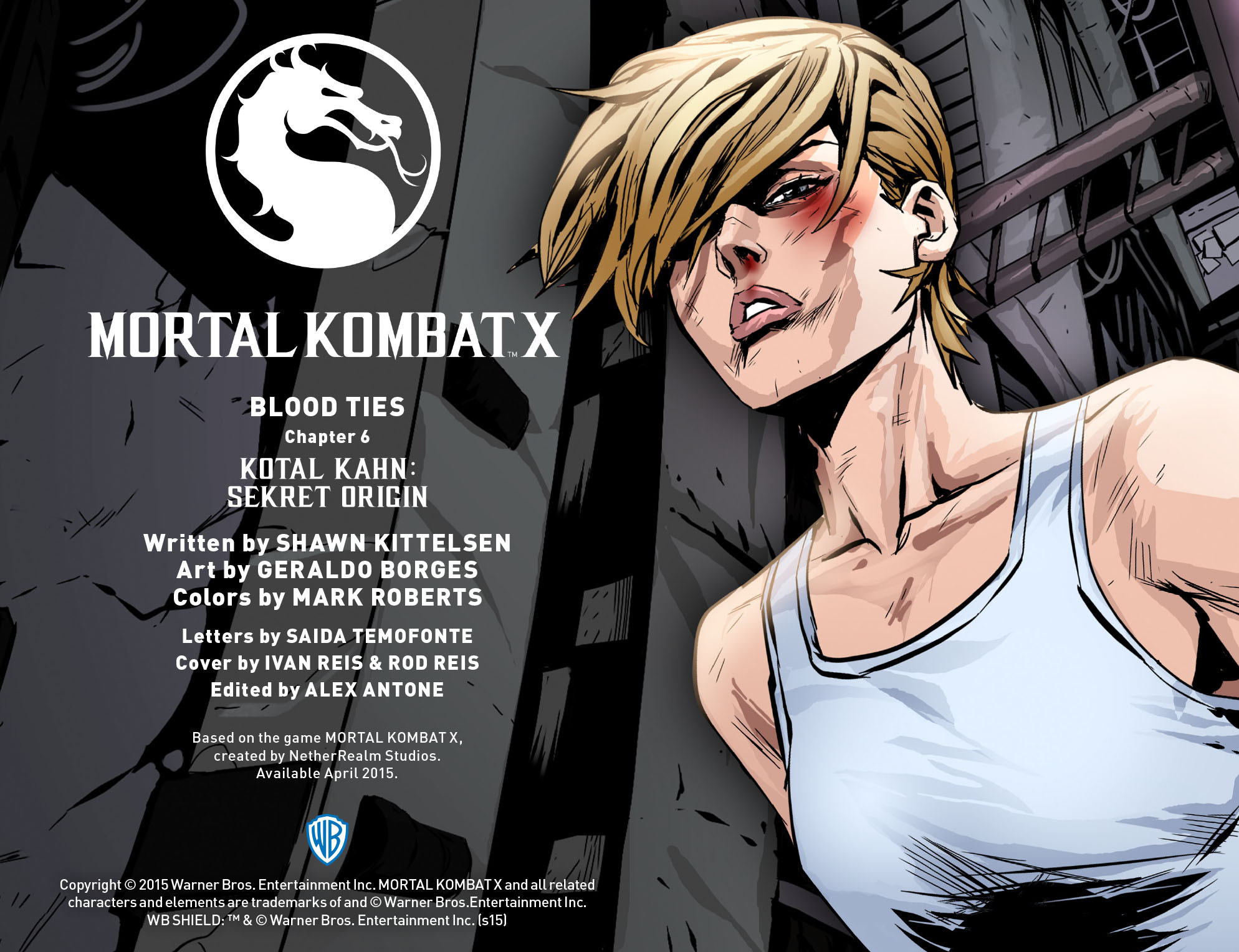 Read online Mortal Kombat X [I] comic -  Issue #6 - 2