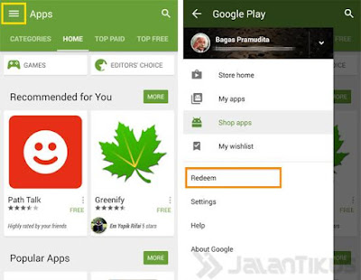 Penerapan Redeem Code Ke Google Play Store Penerapan Redeem Code Ke Google Play Store