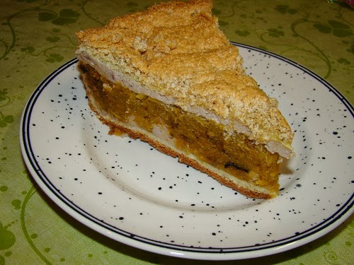 Prajitura cu dulma si crema de branza