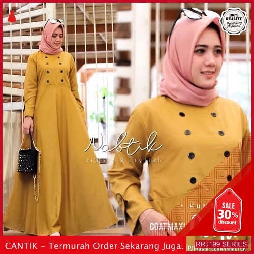 Jual RRJ199D192 Dress Quila Coat Wanita Maxy Wd Terbaru BMGShop