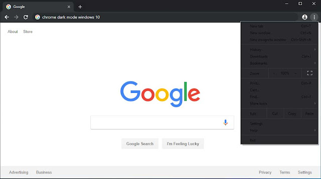 تفعيل الوضع المظلم في جوجل كروم Google Chrome Dark Mode