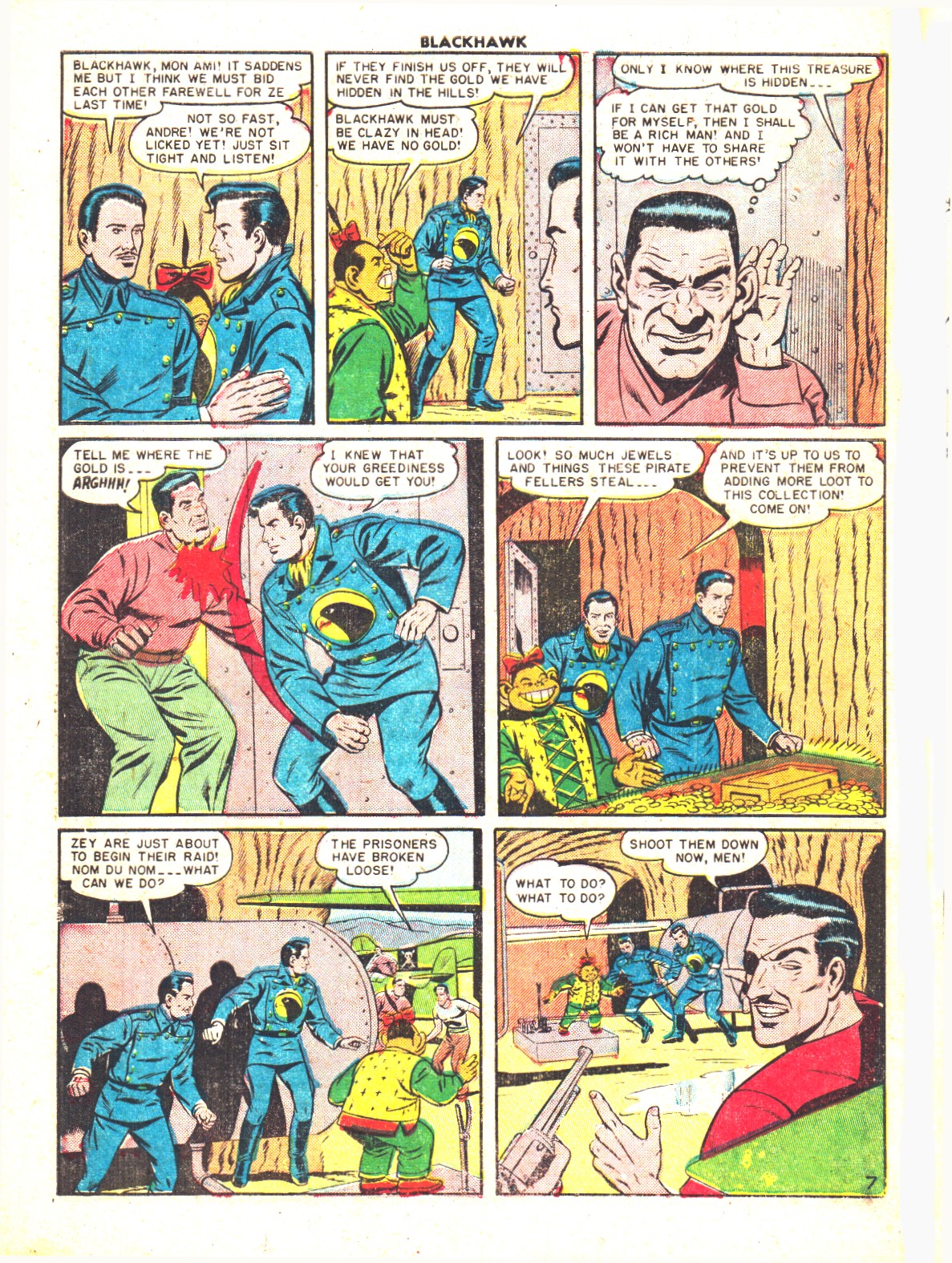 Read online Blackhawk (1957) comic -  Issue #38 - 48