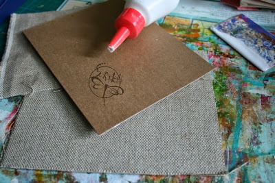 Scraptella: Tutorial: Minialbum Mixed media / Shabby