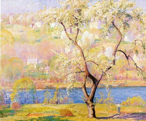 Daniel Garber 1880-1958 | American Impressionist painter Daniel Garber 1880-1958 | American Impressionist painter