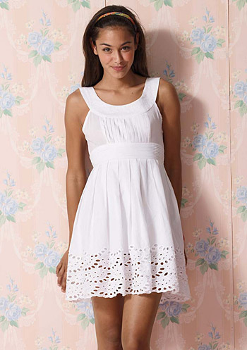 Jesicas Custom Collages: White Sundresses for Women