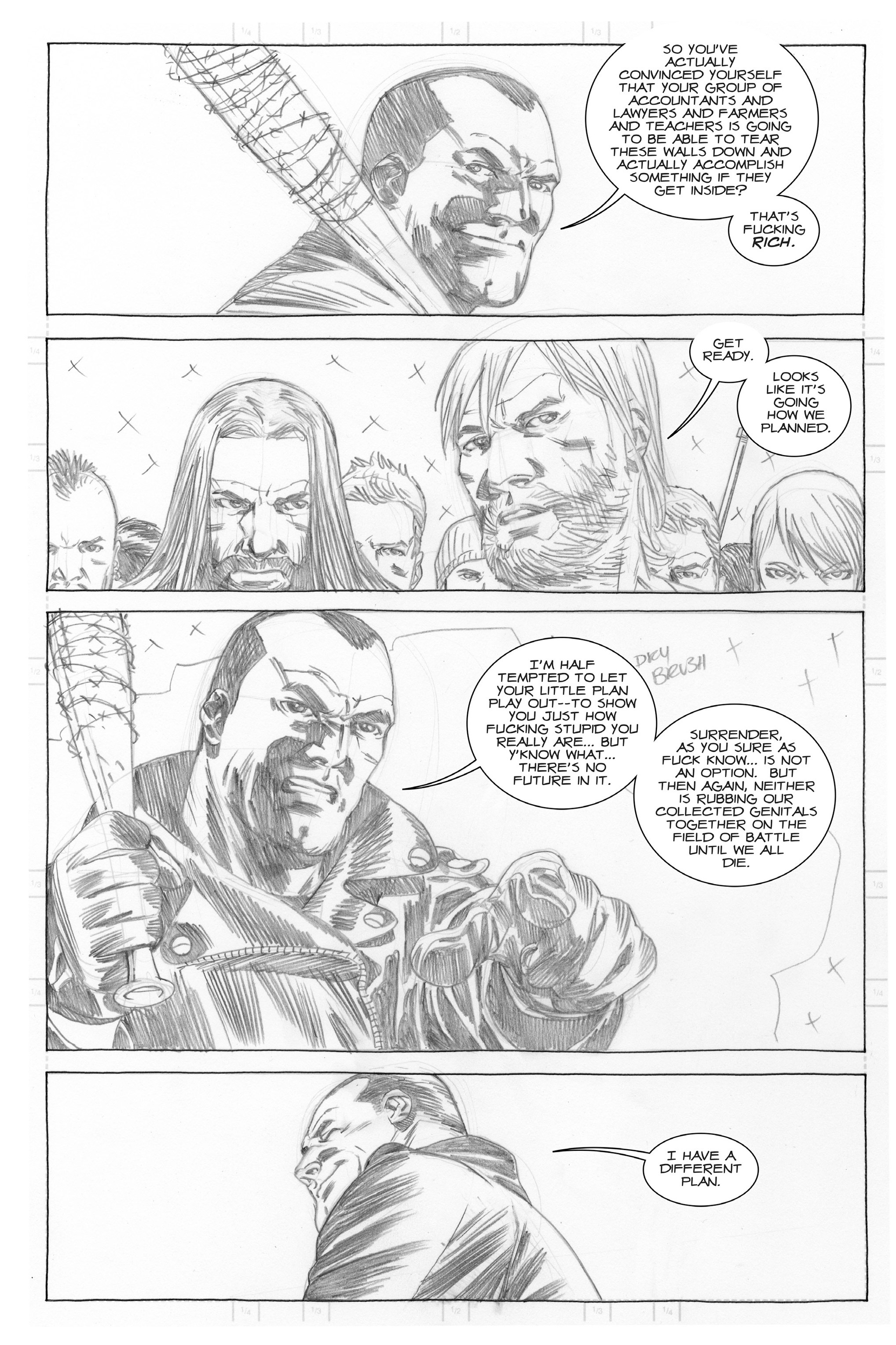 The Walking Dead issue All Out War Artist Proof Edition - Page 24