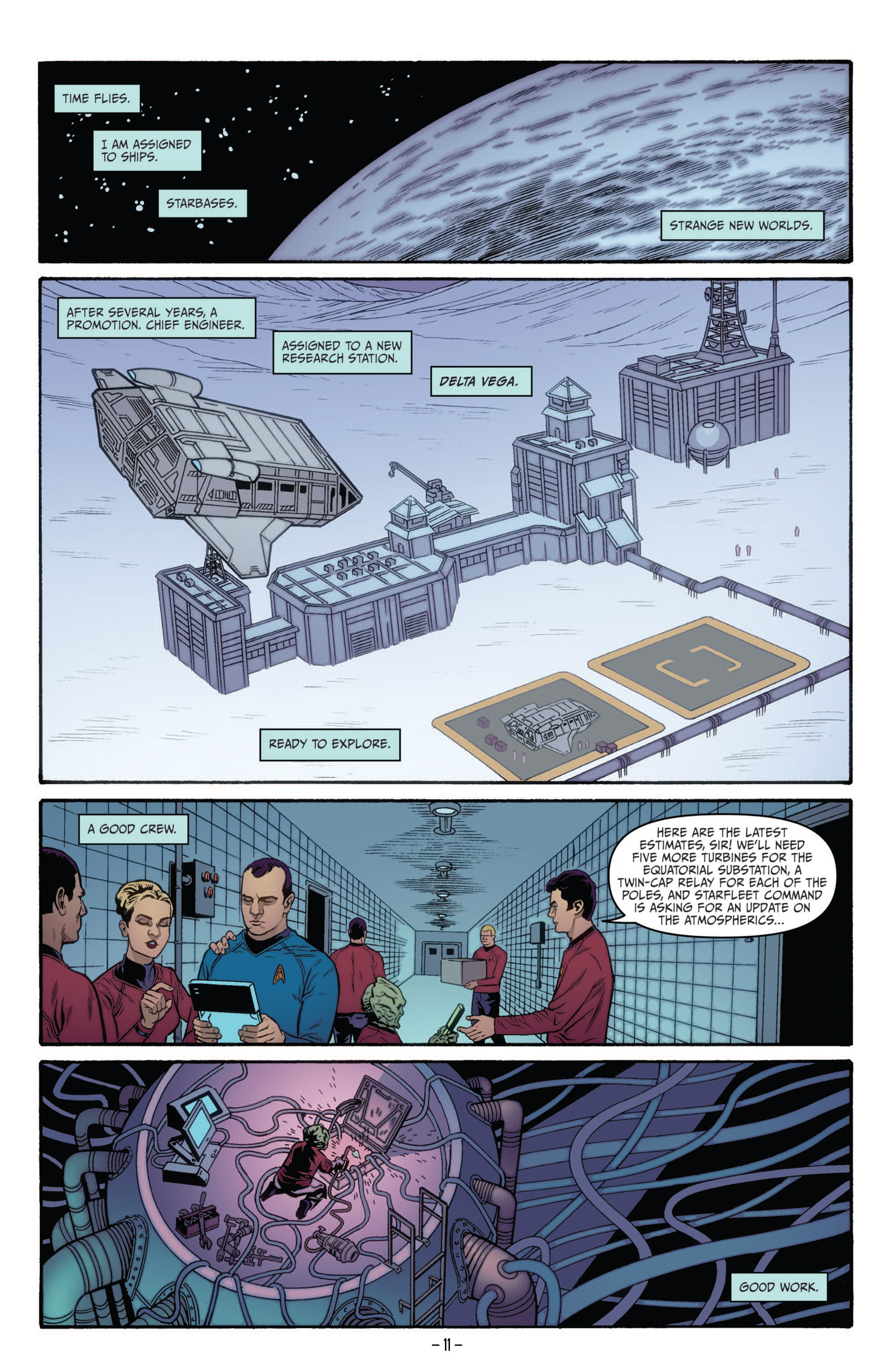 Read online Star Trek (2011) comic -  Issue #14 - 15