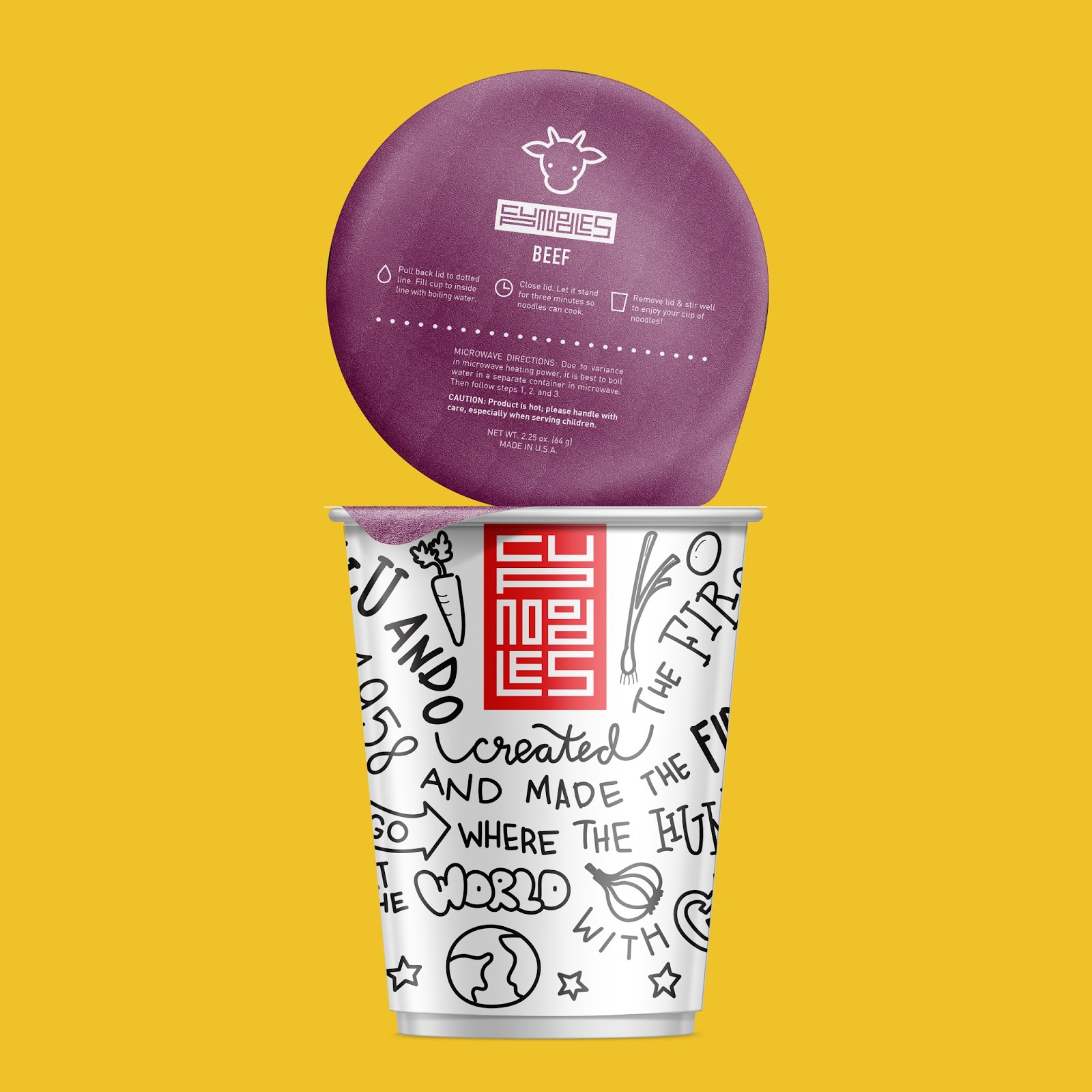 Cup Noodles by Lee Packaging Of The World