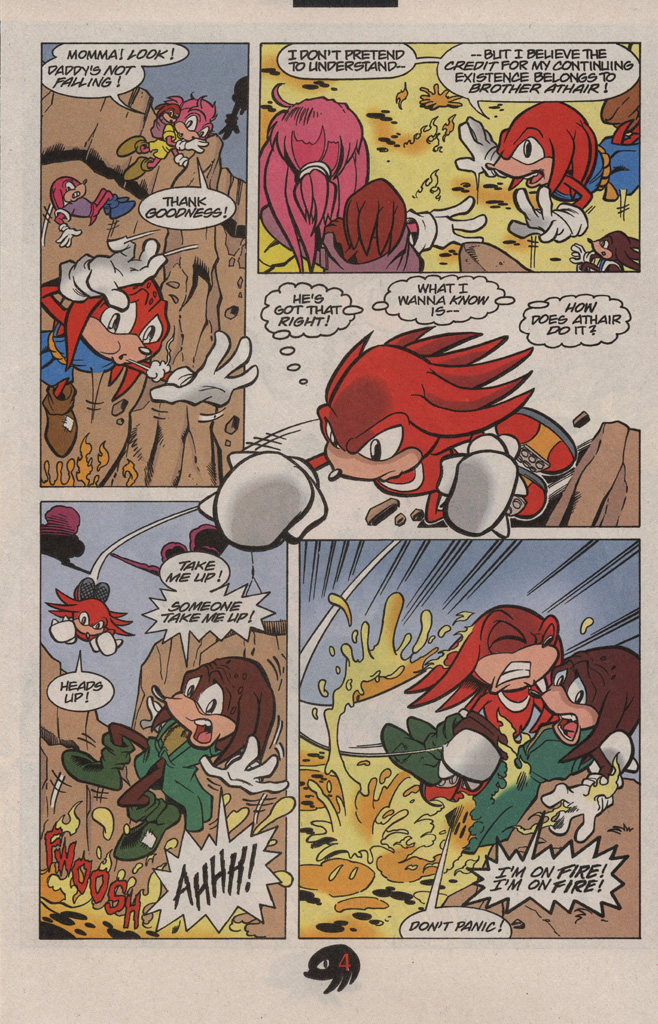 Read online Knuckles the Echidna comic -  Issue #11 - 8