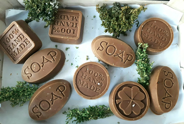 Jabón De Chocolate Con Aove Y De Glicerina