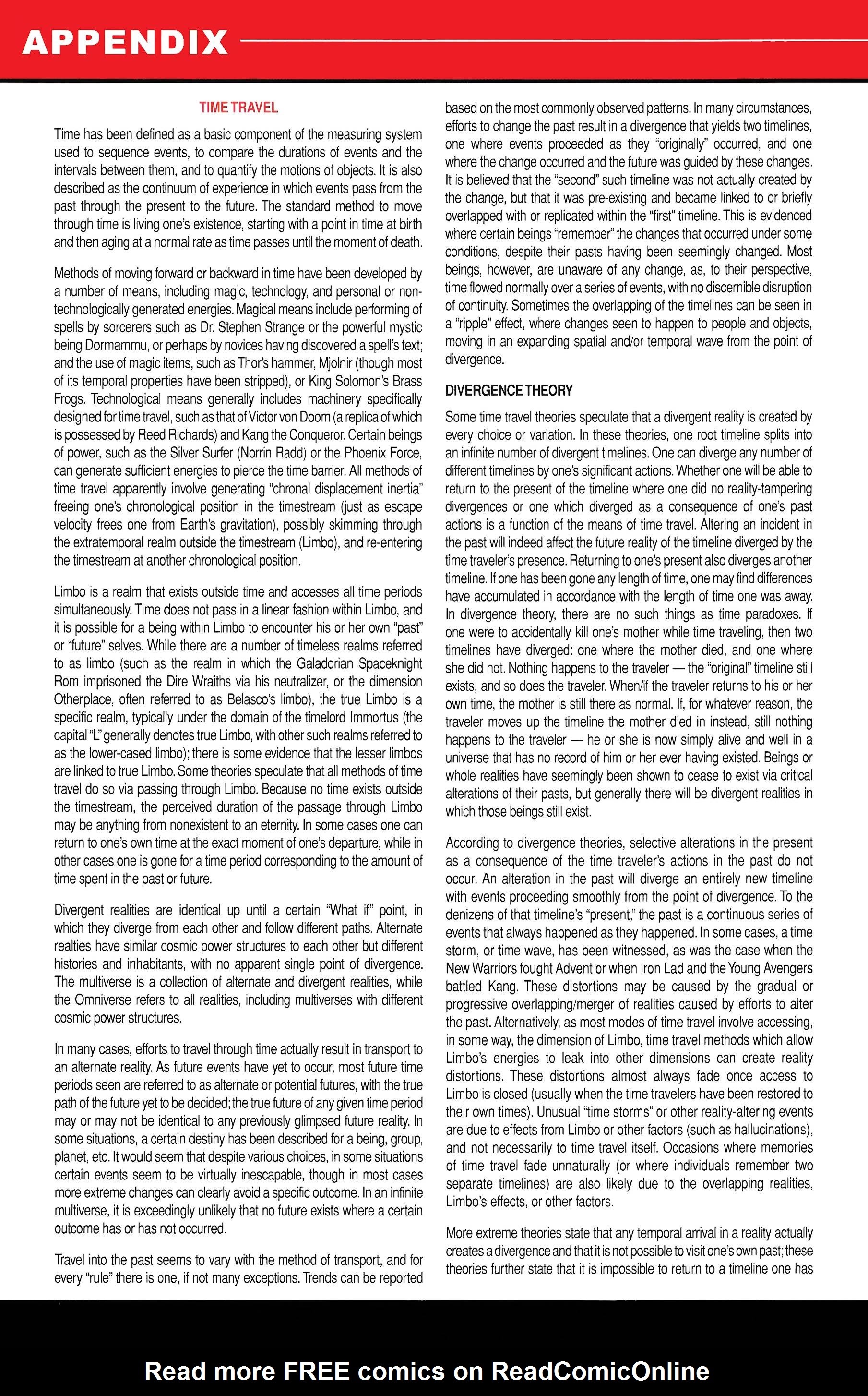 Read online Official Handbook of the Marvel Universe A to Z comic -  Issue # TPB 12 (Part 2) - 136