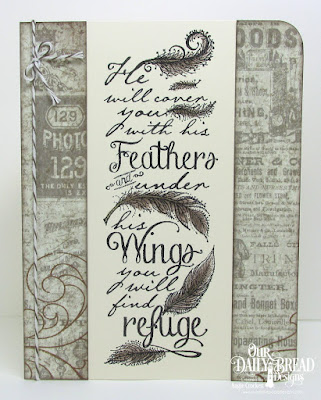 ODBD Find Refuge, ODBD Vintage Ephemera Paper Collection, Card Designer Angie Crockett