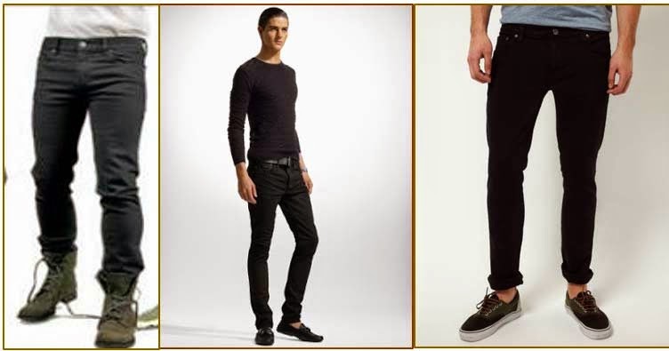 Dinero y yo: Combinar pantalón negro entubado de hombre