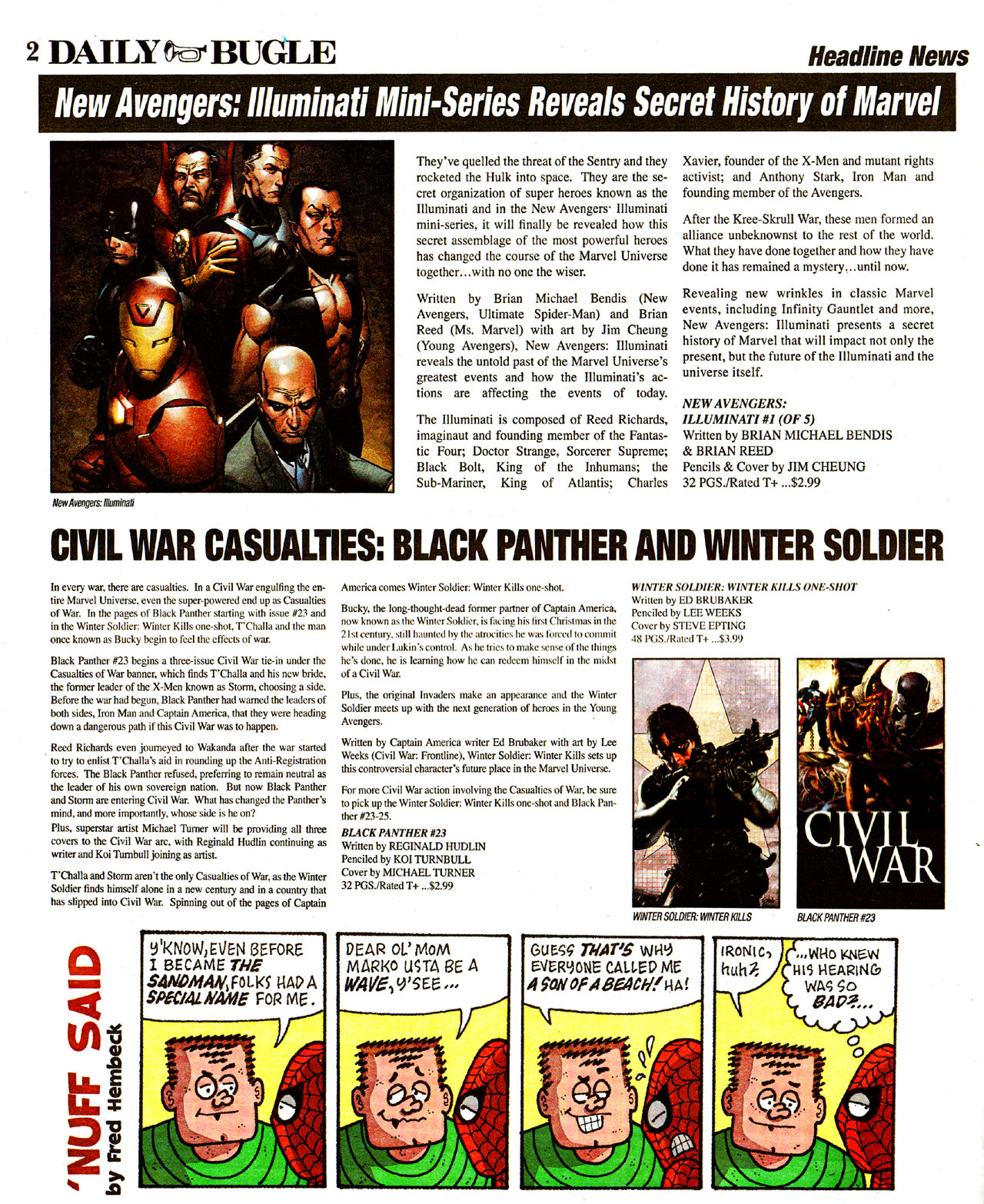 Read online Daily Bugle (2006) comic -  Issue #3 - 3