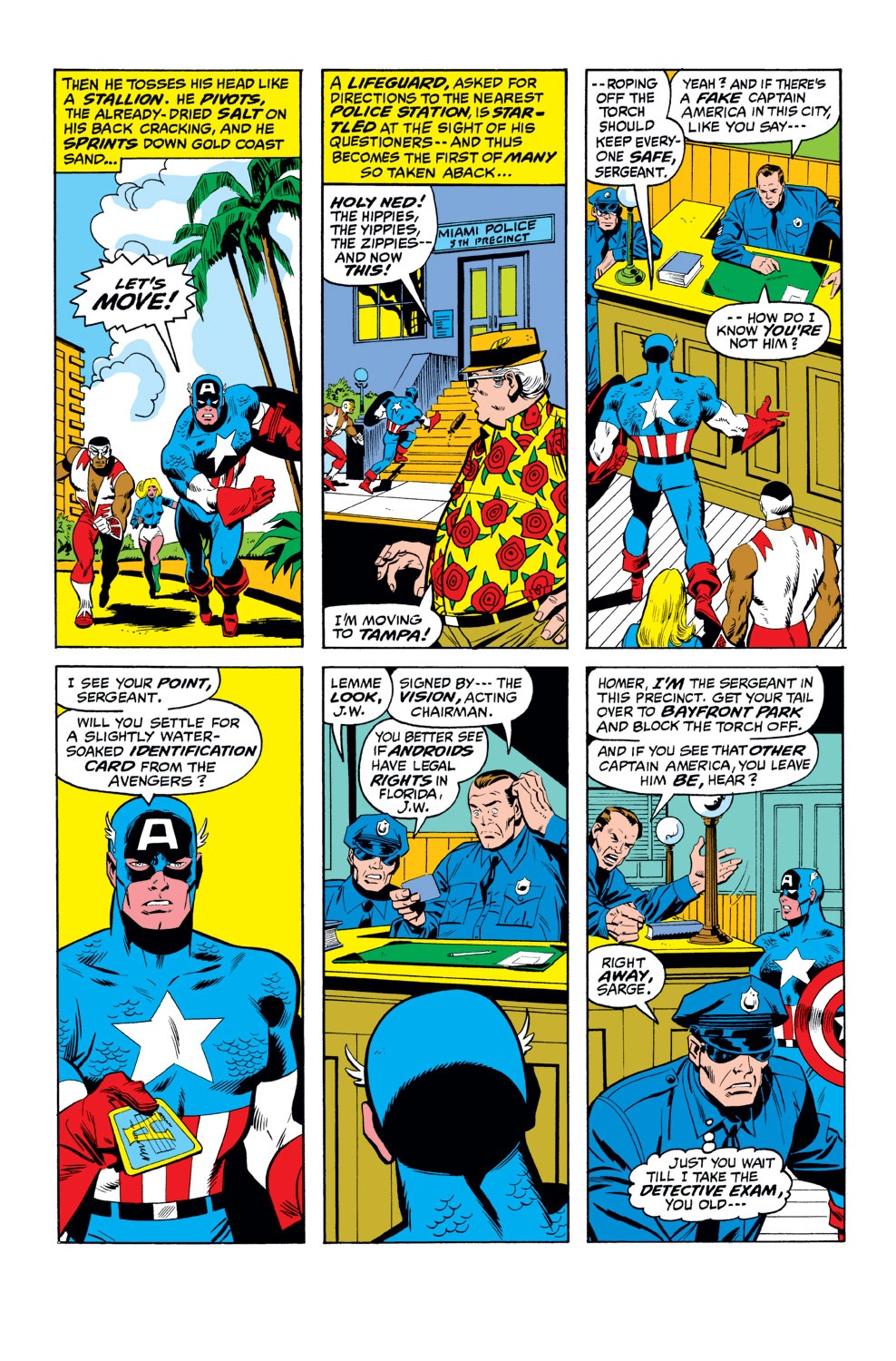 Read online Captain America (1968) comic - Issue #156 - 9
