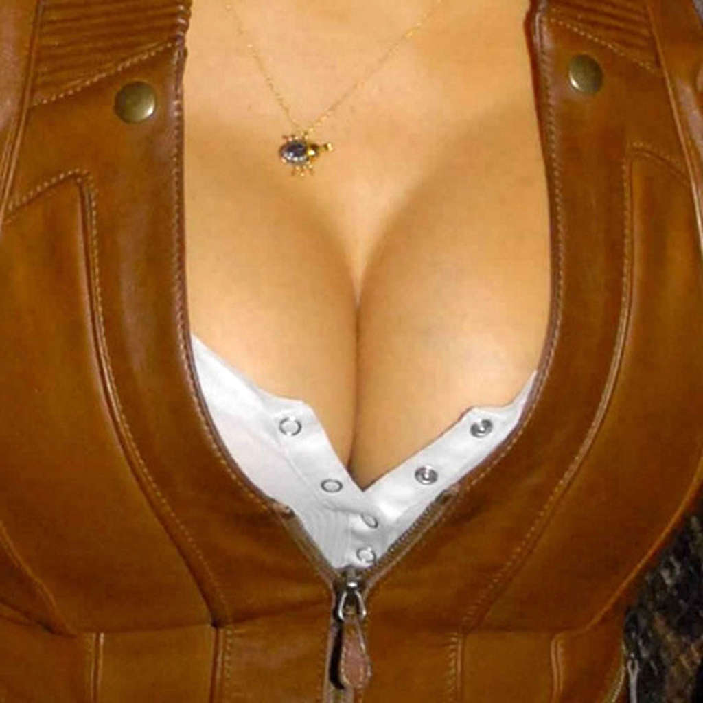 Boobs leather Leather @