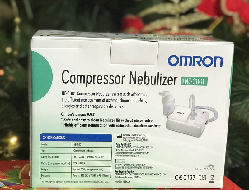 PRODUCT REVIEW: Omron CompAir Nebulizer System NE–C801 - Rochelle Rivera