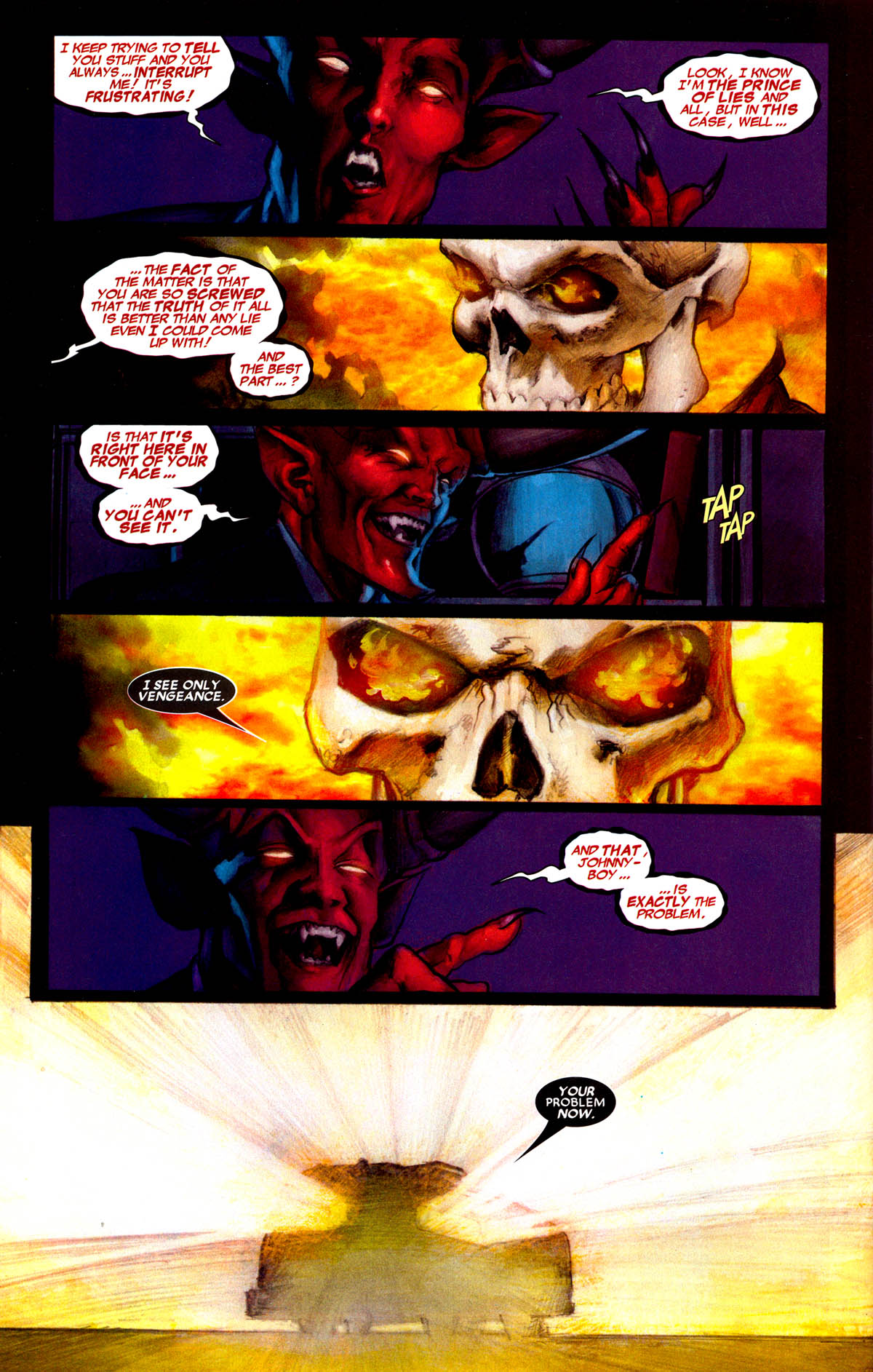 Read online Ghost Rider (2006) comic -  Issue #5 - 36