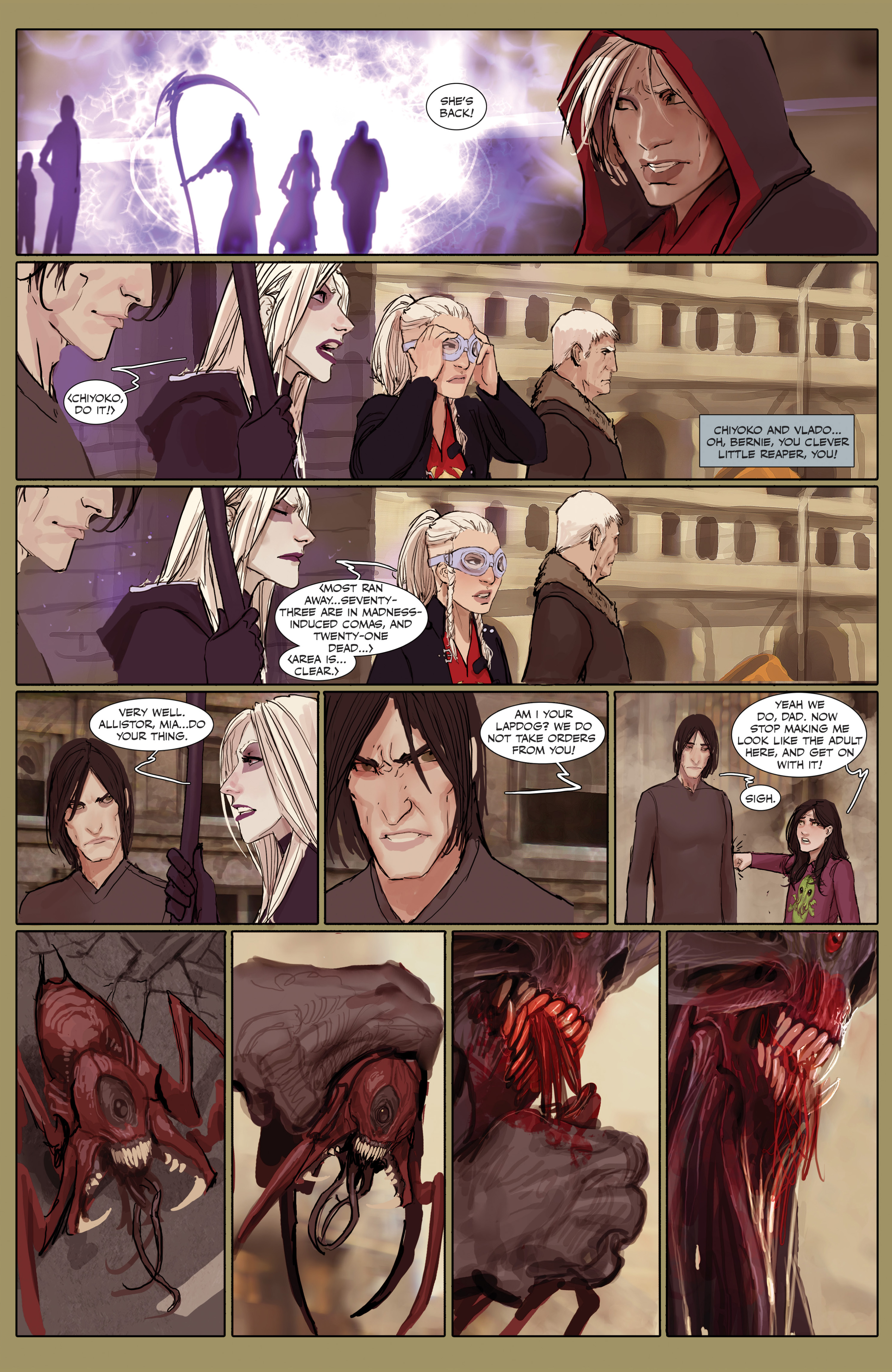 Read online Death Vigil comic -  Issue #5 - 25