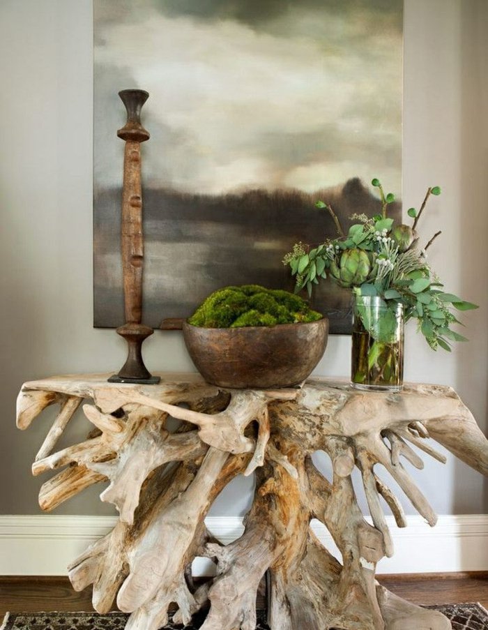 Driftwood tables creative ideas for a summerly flair in the house