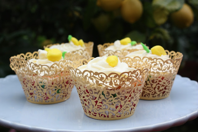cupcakes de limón {mis primeros cupcakes!} y 2ª parte del viaje a Londres