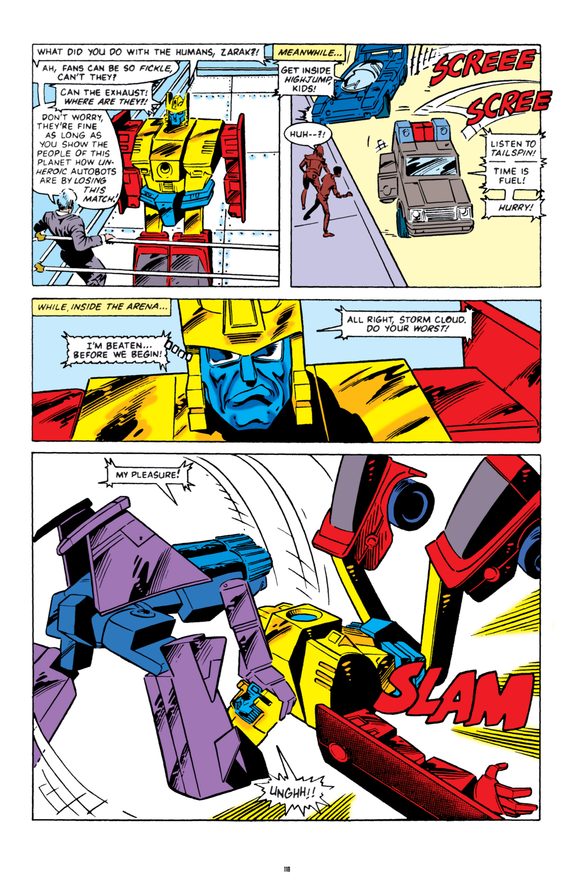 Read online The Transformers Classics comic -  Issue # TPB 5 - 119