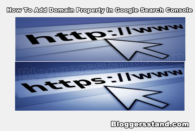 how to add property for your domain in google search 