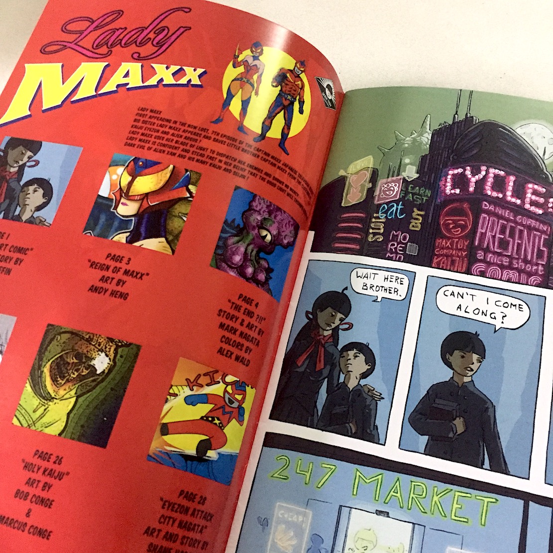 LADY MAXX Comicbook Issue 1 (2012) Available Online Now!