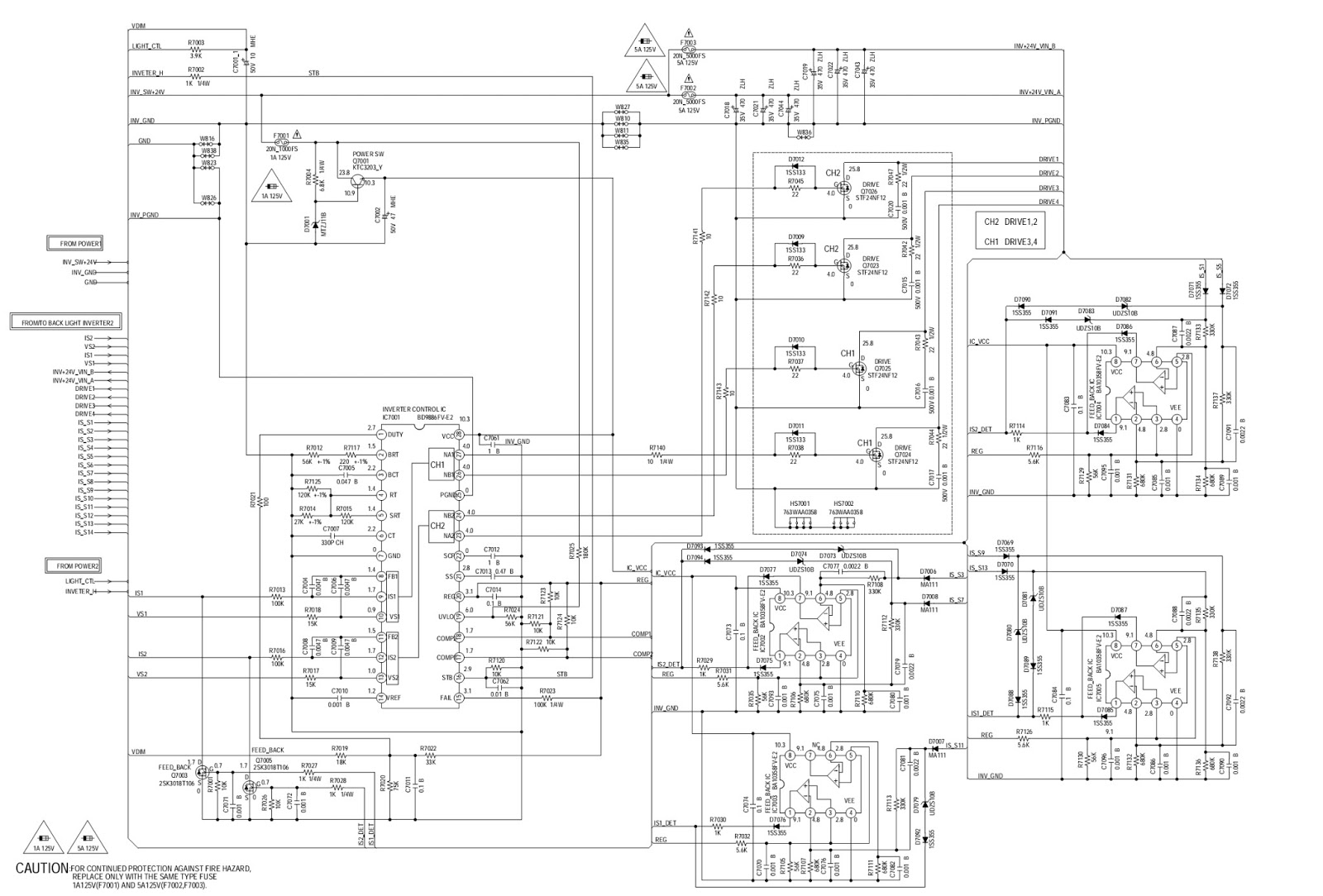 Electro help: RCA L32WD26D - LCD TV - MAIN POWER - SUB POWER