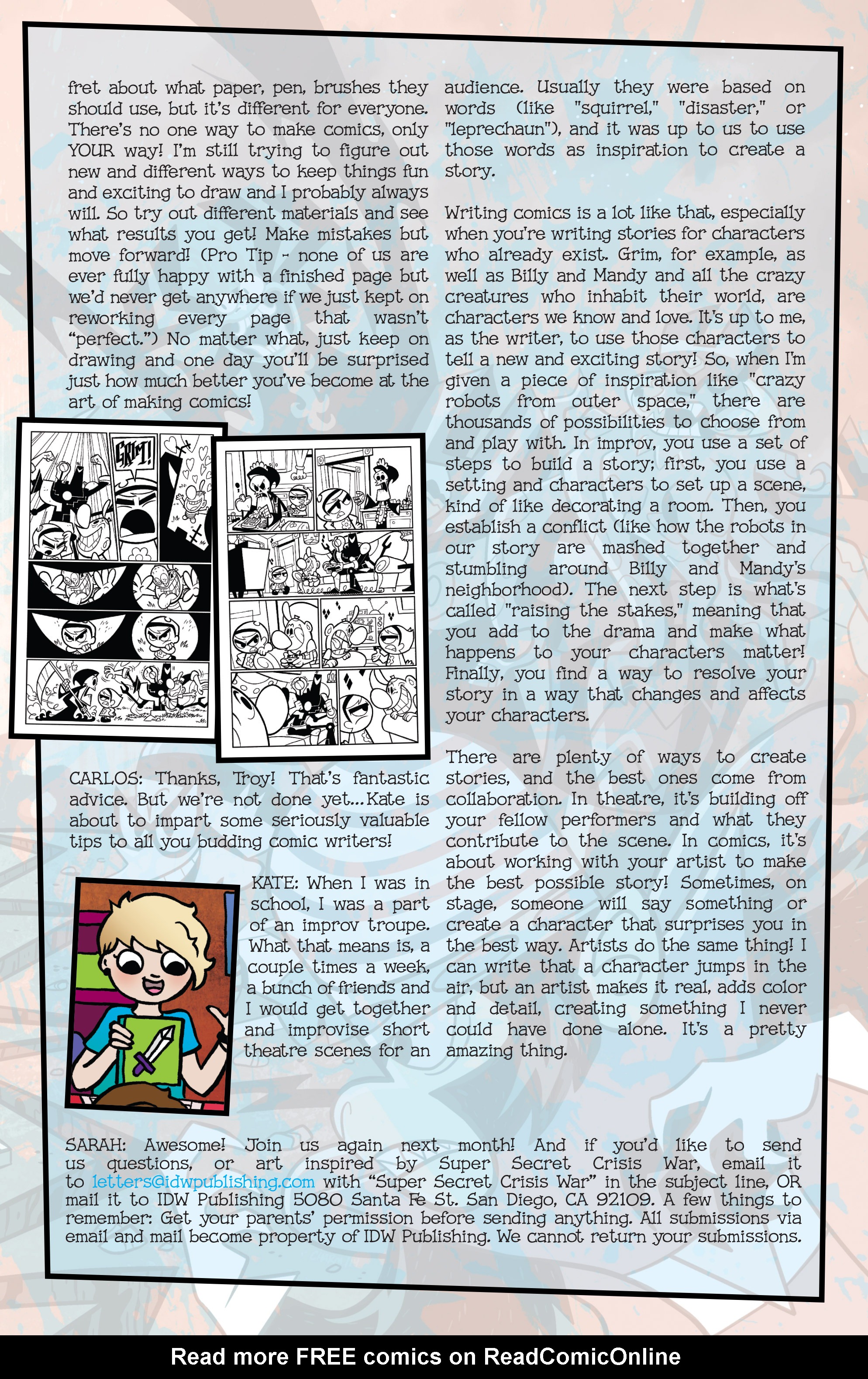Read online Super Secret Crisis War! comic -  Issue # _Special - The Grim Adventures of Billy and Mandy - 25