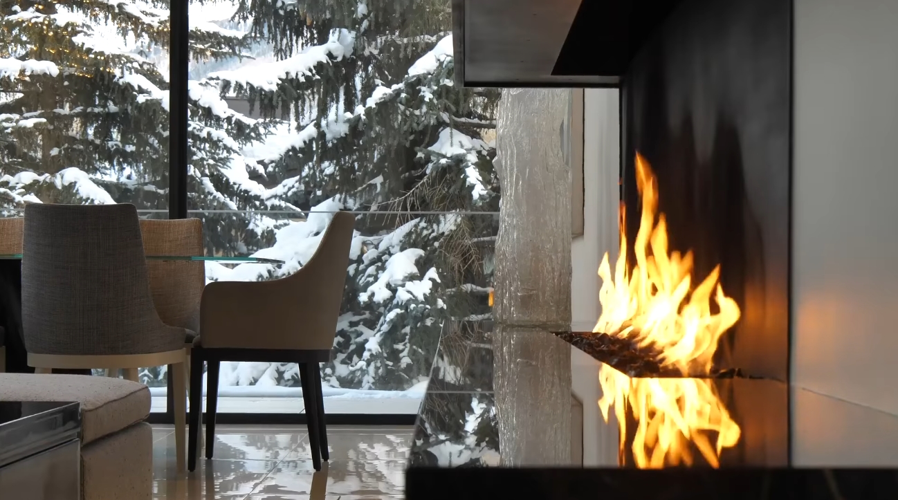 56 Photos vs. 165 W Forest Rd, Vail, CO Luxury Mansion Interior Design Tour