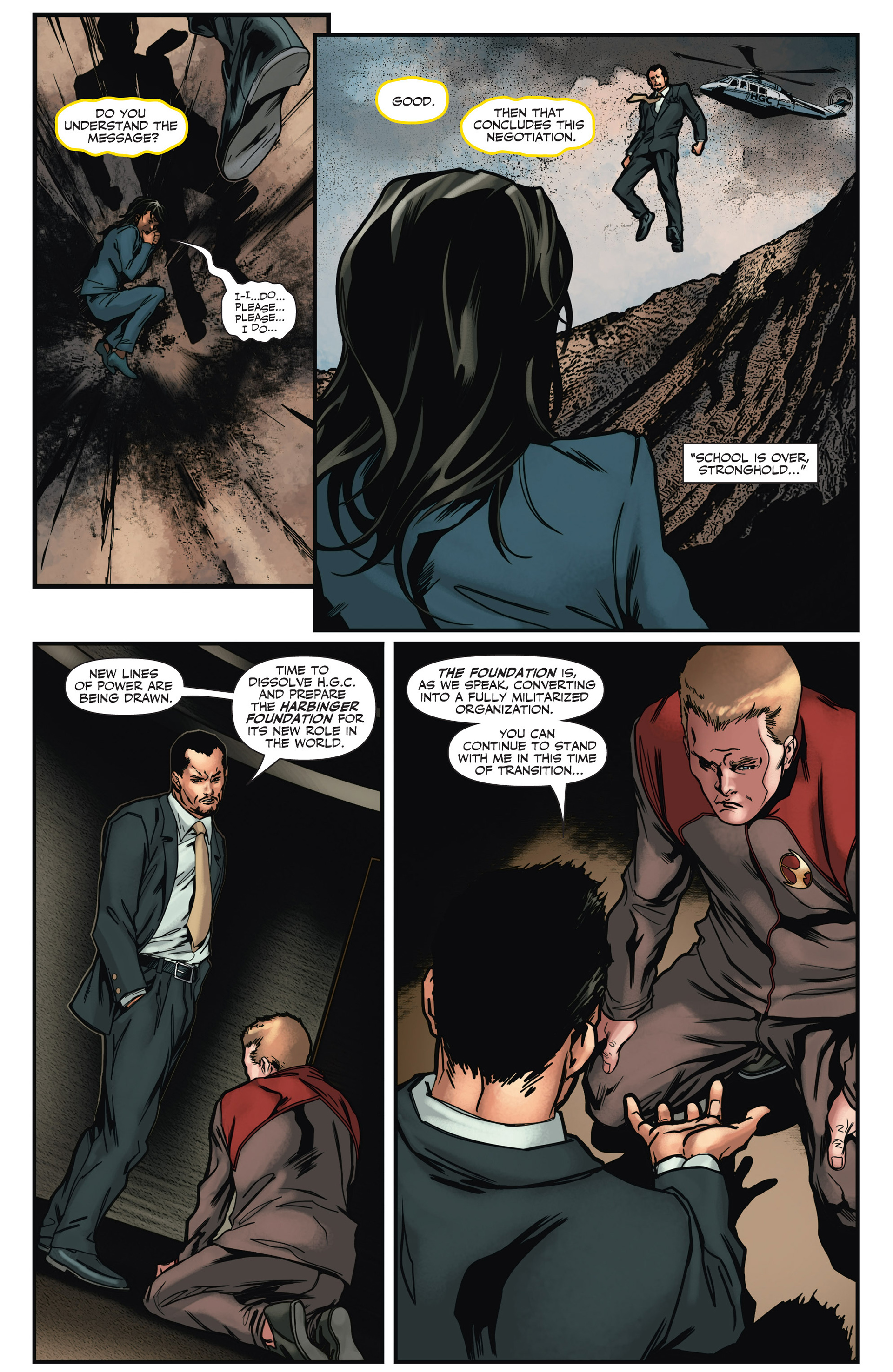 Read online Harbinger (2012) comic -  Issue #25 - 15