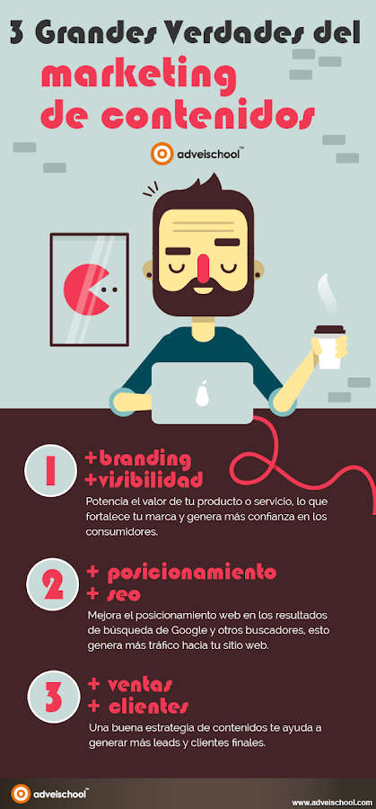3 verdades del Marketing de contenidos