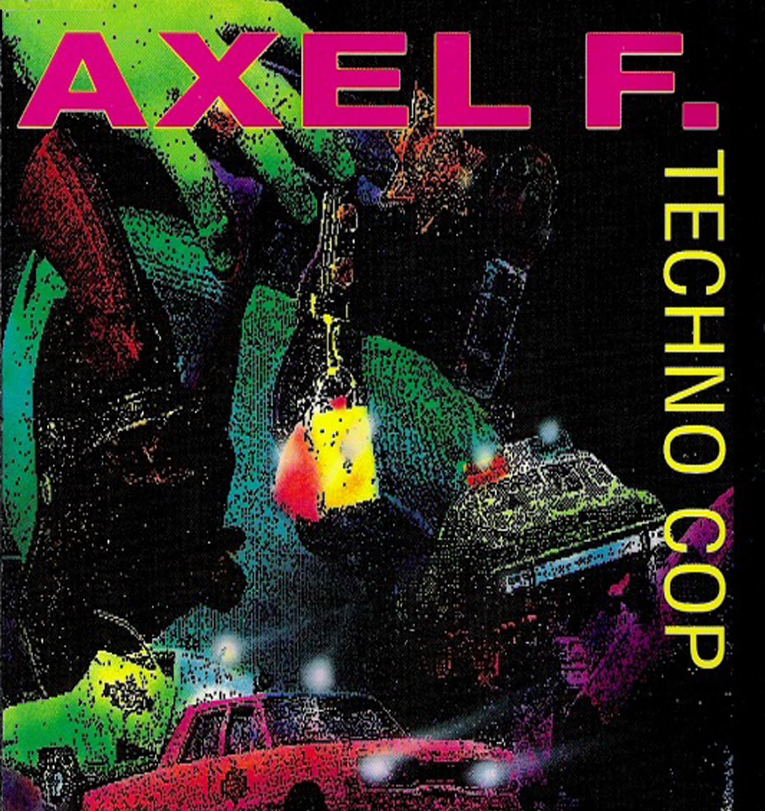 USINA DO SOM Techno Cop Axel F.[CD single] (1992)