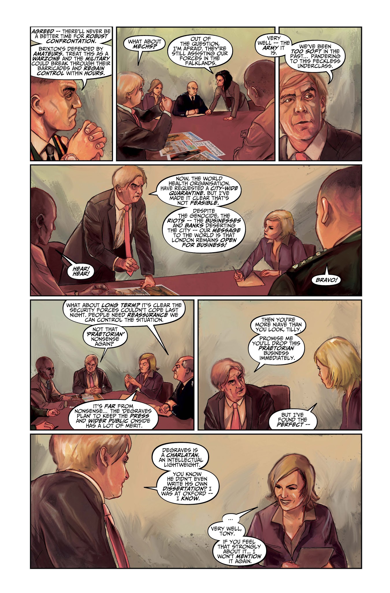 Read online Death Sentence London comic -  Issue #5 - 20