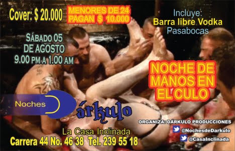 PRÓXIMO EVENTO DÁRKULO PRODUCCIONES