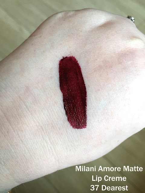 Milani Amore Matte Lip Creme Swatch 37 Dearest 