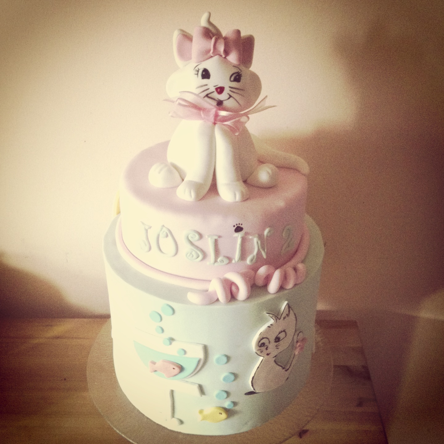 SPATULA Demet�in Spatulasi&hellip; Kedi Temalı Pasta&hellip;Kedi sever pastası