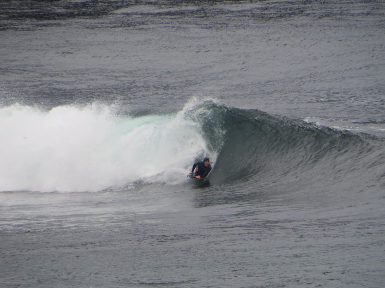 Bodyboarding in Ireland. First Session At Rileys!