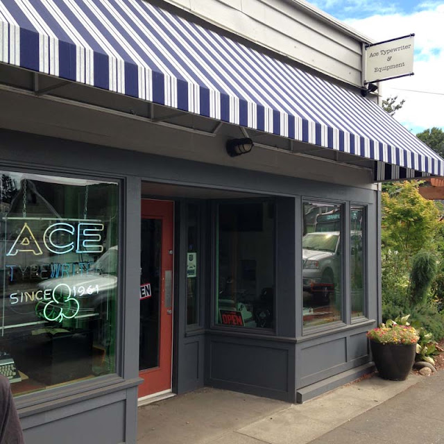 A visit to Ace Typewriter