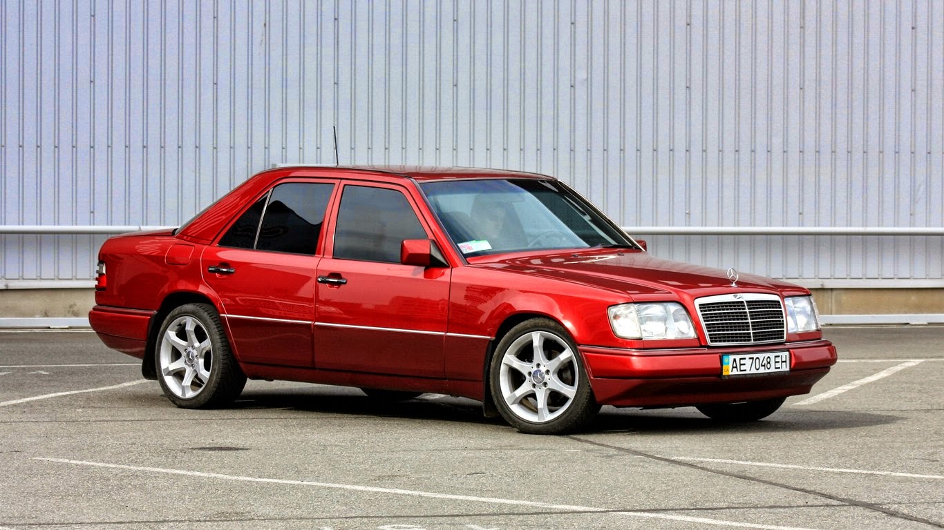 MercedesBenz E420 W124 RED BENZTUNING