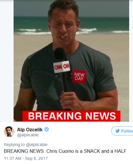 Oh my! Who knew CNN's Chris Cuomo had a body like this? Twitter goes crazy (photos) 149 2