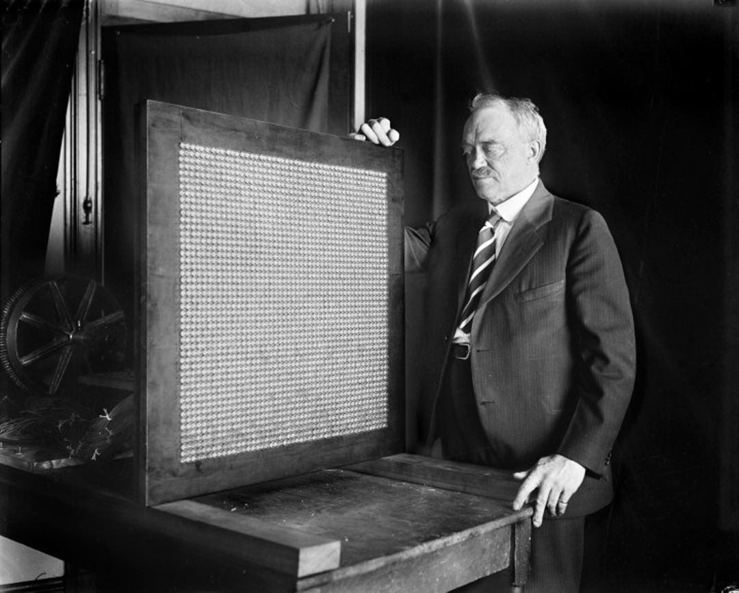 Who really invented the mechanical television?