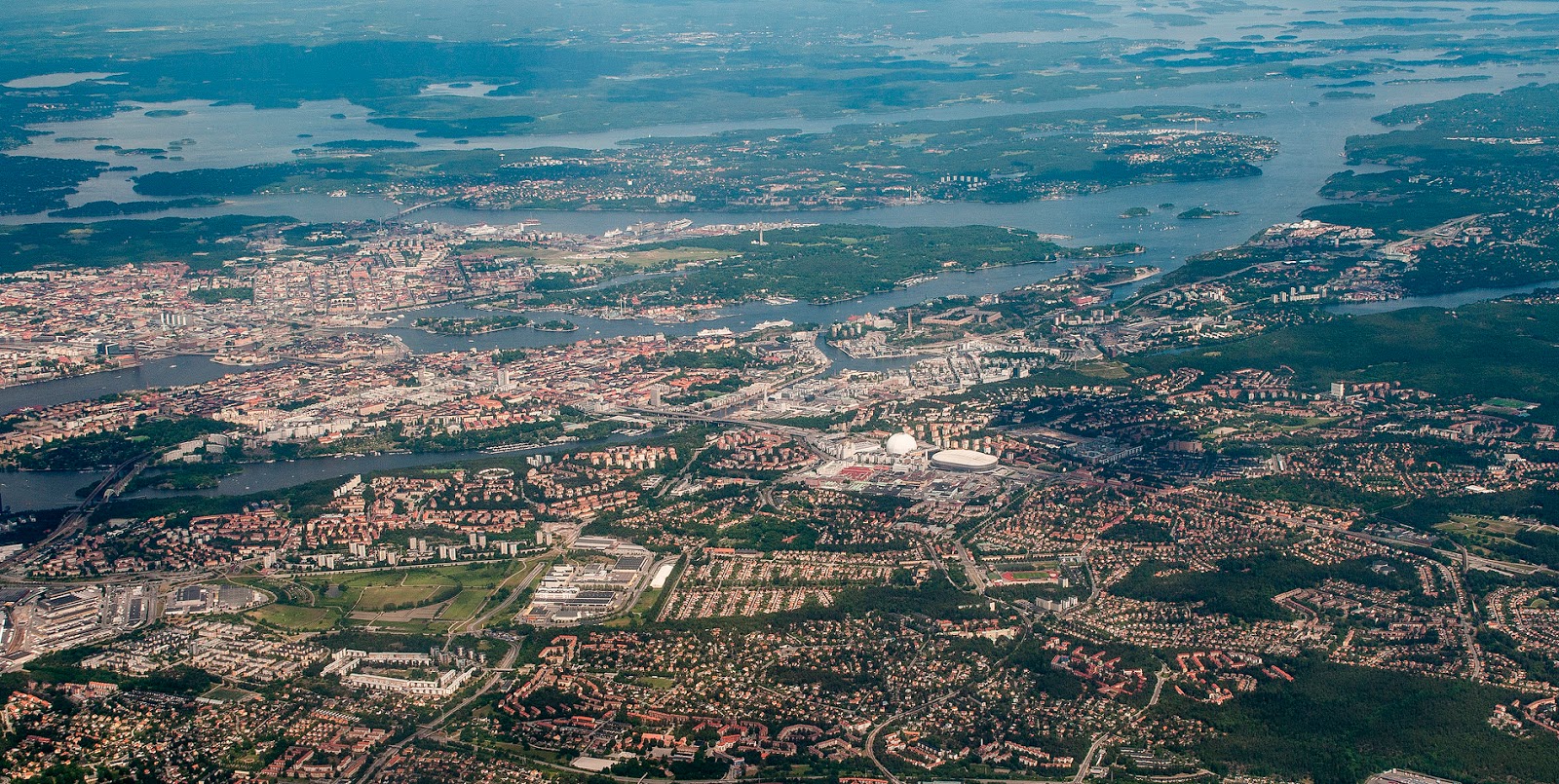 Stadsutvecklingen: Stockholm från ovan