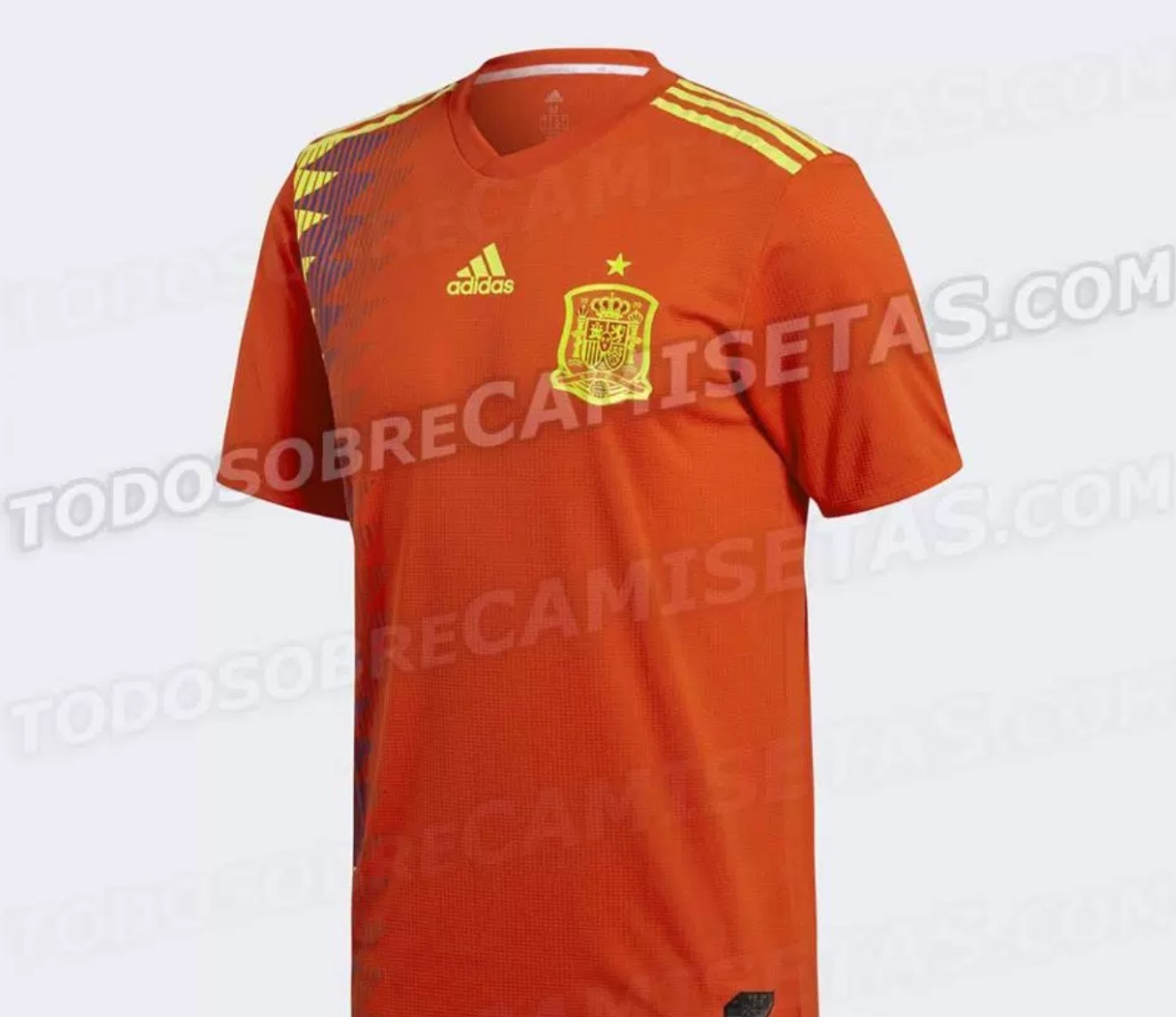 spain home kit 2018 world cup revealed